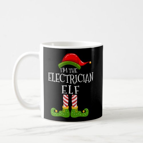 IM The Electrician Elf Matching Family Christmas  Coffee Mug
