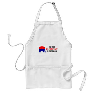 I'm the Elephant in the Room Adult Apron