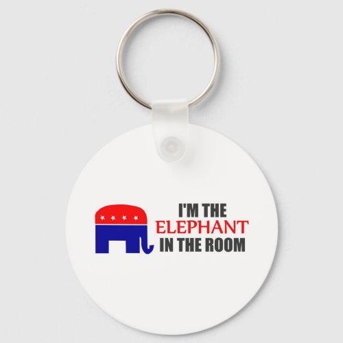 Im the Elephant in the Room Keychain