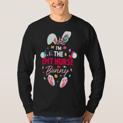 Im The Emt Bunny Matching Family Easter Party Egg T_Shirt