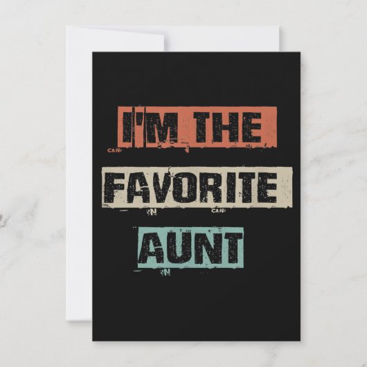 Im The Favorite Aunt Gift (Front)