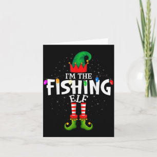 I'm The Fishing Matching Christmas Family Card
