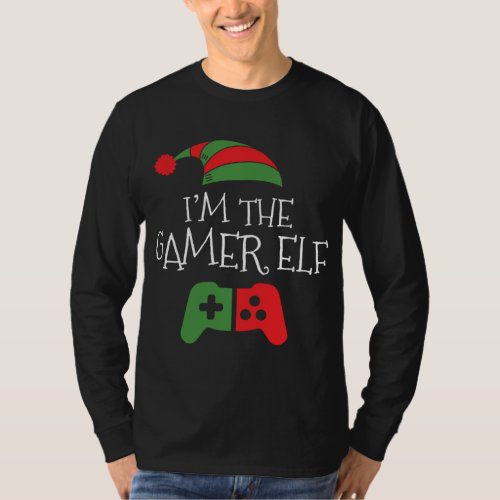 Im the Gamer Elf Christmas Matching Family Group  T_Shirt