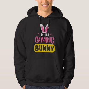 I'm The Gaming Bunny Rabbit Ears Egg Easter Day Hoodie