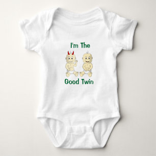 I'm The Good Twin Baby Shirt