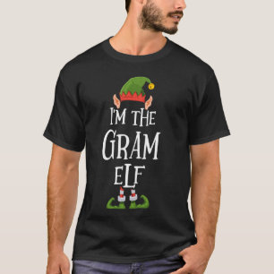 I'm the Gram Elf Graphic - Funny Ugly Christmas Ap T-Shirt