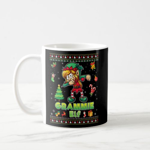 Im The Grammie Elf Matching Family Merry Christma Coffee Mug