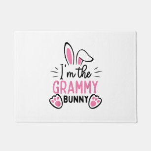 Im the grammy bunny fun easter rabbit mom mother w doormat