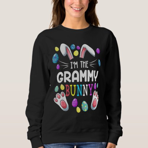 Im The Grammy Bunny Matching Family Easter Sweatshirt