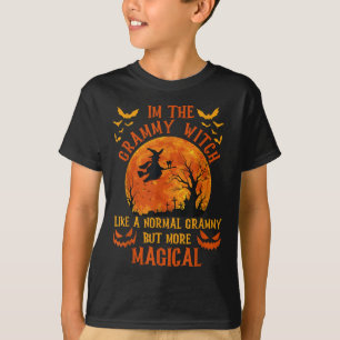 I'm The Grammy Witch Like A Normal Grandma Hallowe T-Shirt