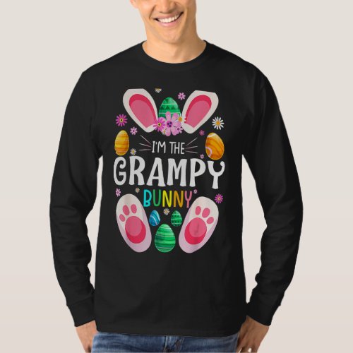 Im The Grampy Bunny Matching Family Easter Party T_Shirt