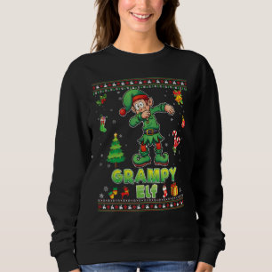 I'm The Grampy Elf Dabbing Family Merry Christmas Sweatshirt