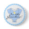 I'm The Grandma Blue Scalloped Yellow Duck Shower