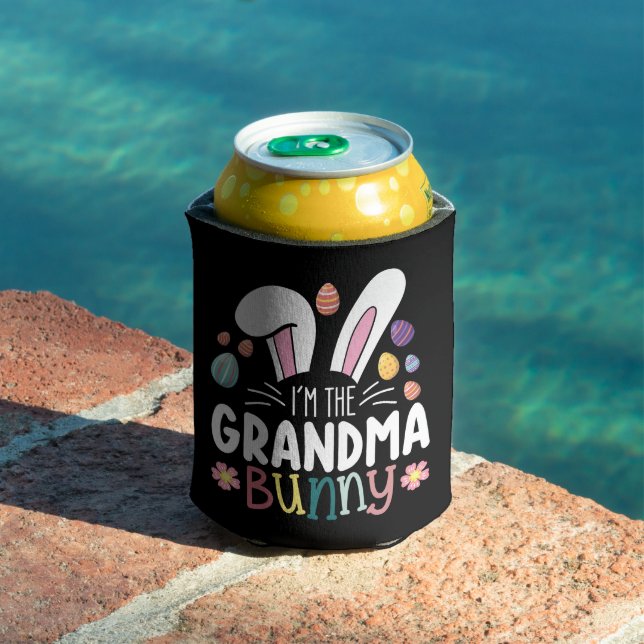 I'm The Grandma Bunny Easter Family Matching Can Cooler (In Situ Pool)