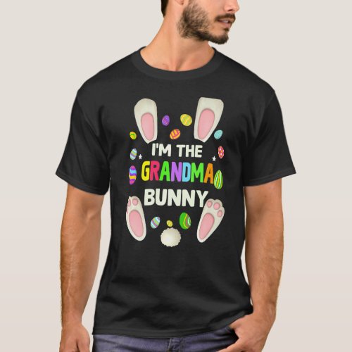 Im The Grandma Bunny Family Matching Easter Woman T_Shirt