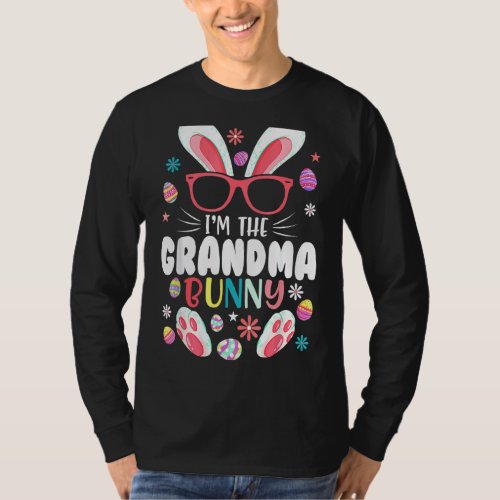 Im The Grandma Bunny Matching Family Easter Party T_Shirt