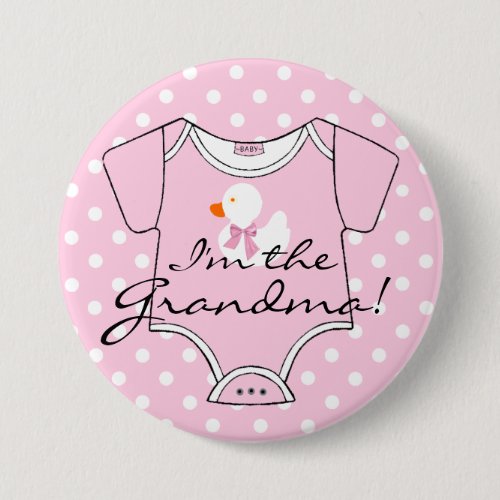 I'm The Grandma Pink With Rubber Duck