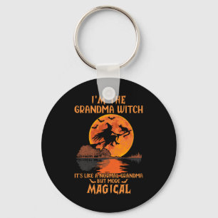 I'm The Grandma Witch Like A Normal Grandma Hallow Keychain