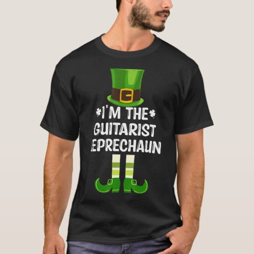 Im The Guitarist Leprechaun  St Patricks Day Guit T_Shirt