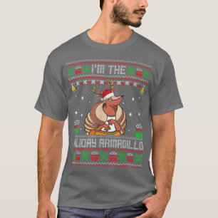 Im the holiday armadillo funny christmas sweater u