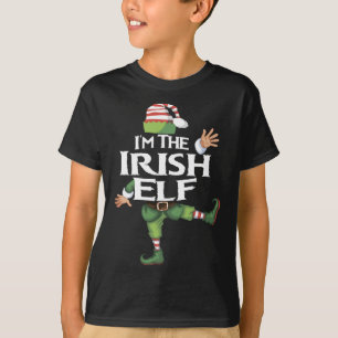 I'm The Irish Elf Christmas Eve Xmas Elf Squad Cos T-Shirt