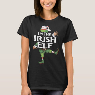 I'm The Irish Elf Christmas Eve Xmas Elf Squad Cos T-Shirt