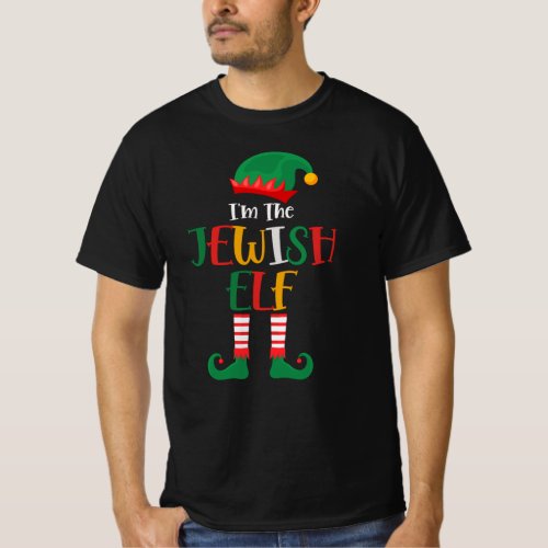 Im The Jewish Elf Matching Christmas T_Shirt