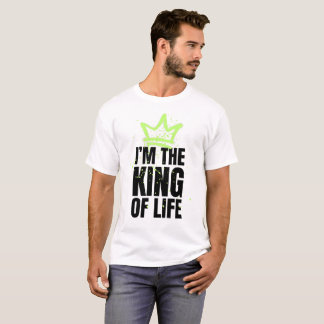 I'm the King of Life | Neon Graffiti Crown T-Shirt
