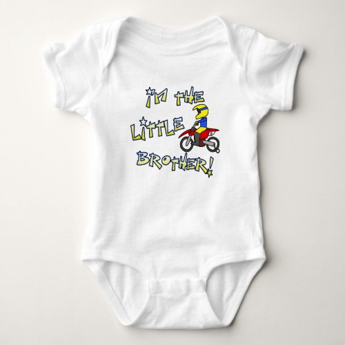 Im the Little Brother Motocross Clothing Baby Bodysuit