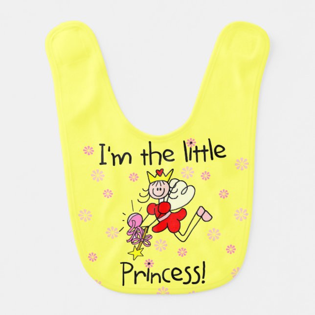 I'm the Little Princess Bib (Front)