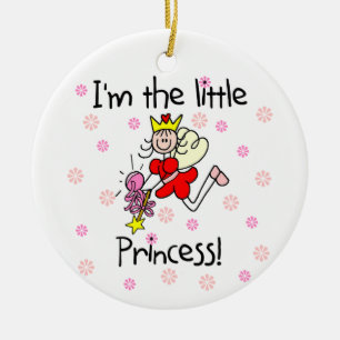 I'm the Little Princess Ceramic Ornament