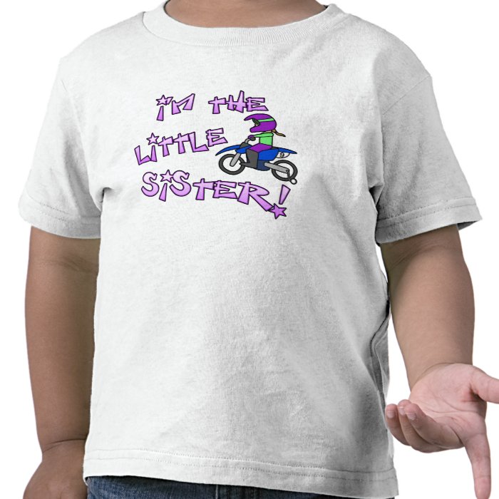 I'm the Little Sister Motocross T Shirt