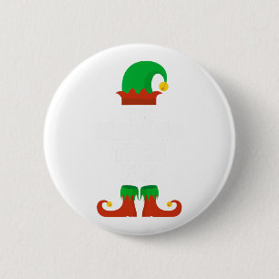 I'm The Mammo Tech Elf Family Pajama Christmas Mam Button