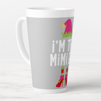 I'm The Mimi Elf Matching Christmas Costume Latte Mug