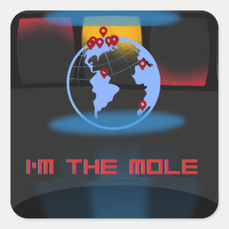 I'm the Mole Square Sticker