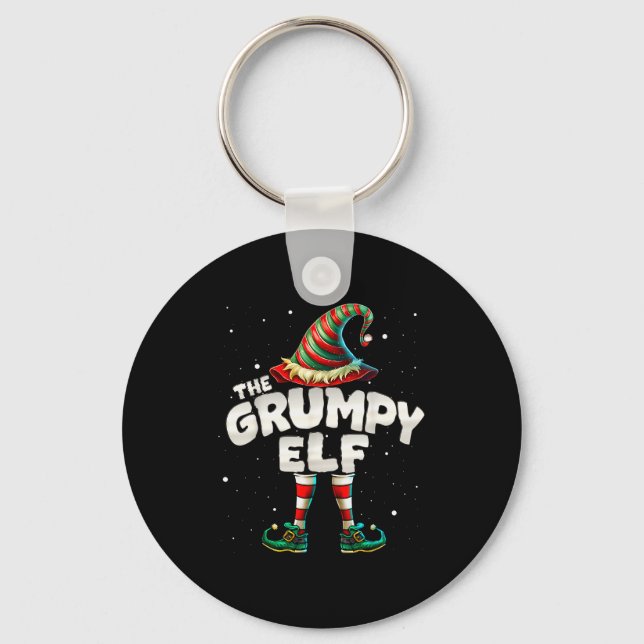 I'm The Mpy Elf Family Matching Group Christmas  Keychain (Front)