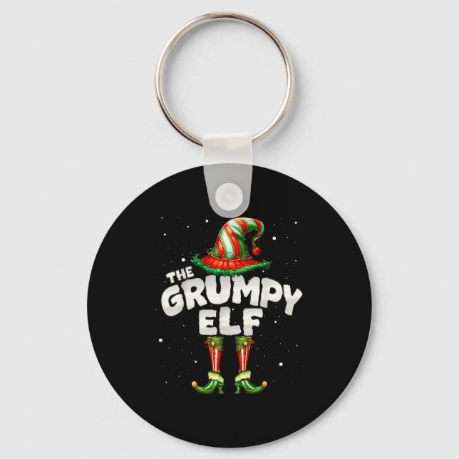I'm The Mpy Elf Family Matching Group Christmas  Keychain (Front)