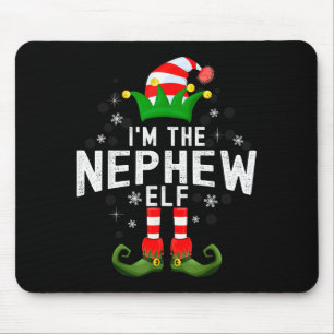 I'm The Nephew Elf Christmas Family Pjs Costume Mouse Pad