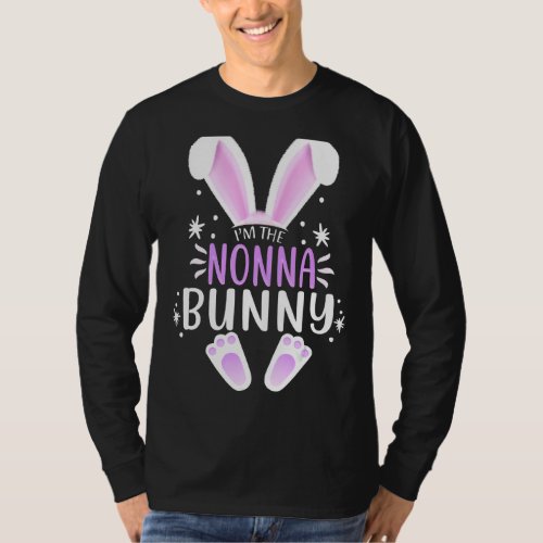 Im The Nonna Bunny Easter Day Rabbit Family Match T_Shirt