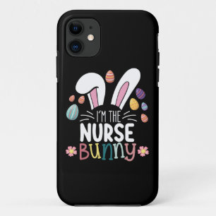 I'm The Nurse Bunny Easter Matching iPhone 11 Case