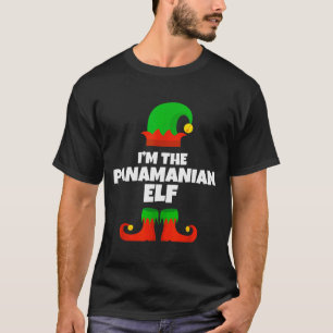 I'm The Panamanian Elf Family Pajama Christmas Fun T-Shirt