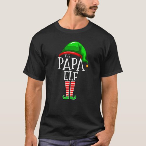 Im the Papa Elf Christmas Matching Family Group T_Shirt