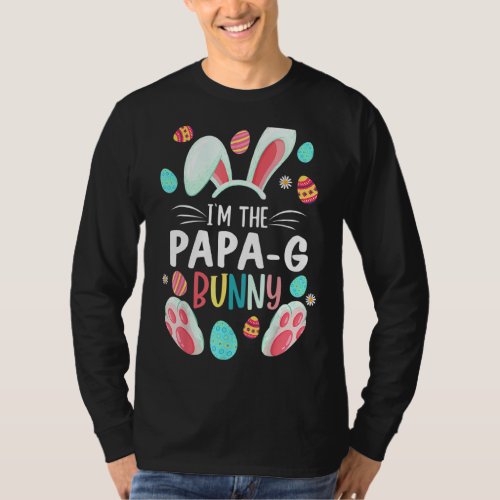 Im The Papa G Bunny Matching Family Easter Party T_Shirt