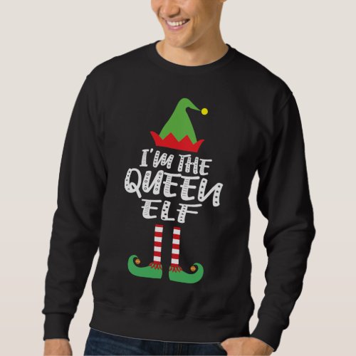 Im the Party Elf Family Group Matching Christmas  Sweatshirt