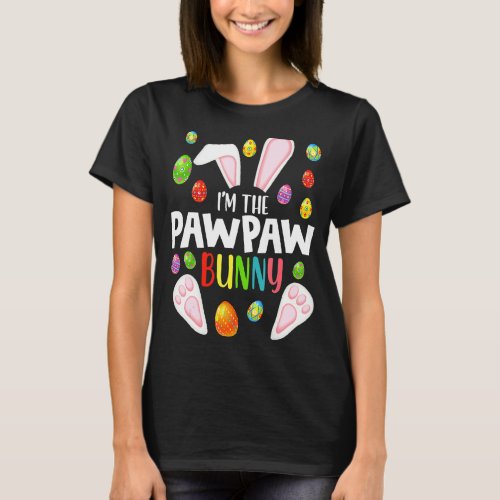Im The Pawpaw Bunny Matching Family Easter Party T_Shirt