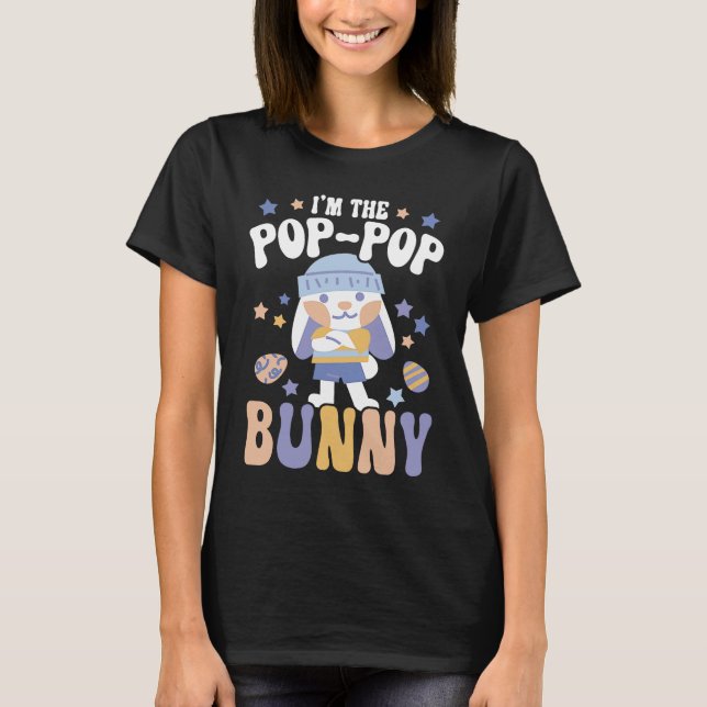 I'm The Pop Pop Bunny Rabbit Whisperer Animal Bunn T-Shirt (Front)