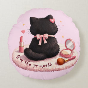 I'm the Princess Round Pillow