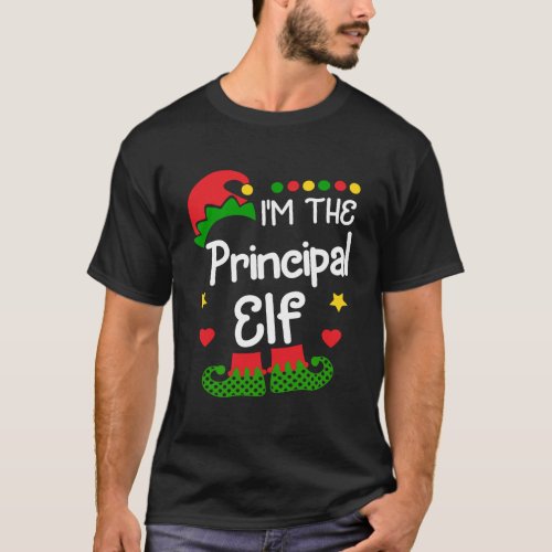 IM The Principal Elf Shirt Christmas Family Elf C