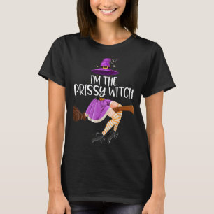 I'm the Prissy Witch Women  Halloween Matching Cos T-Shirt