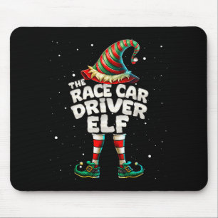 I'm The Race Car Driver Elf Family Matching Group  Mouse Pad